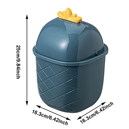 Божиќни топки Каихсд Постави десктоп отпадоци конзерва за ананас дизајн countertop отпад корпа мини ѓубре за контејнери за отпадоци Организатор