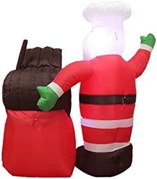 Татко Божиќ Божиќна декорација обезбедува 1,5 метри Дедо Мраз на надувување на надувување на празници