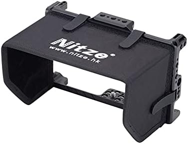 Nitze 6 Монитор за монитор на кафез W Sunhhound HDMI Clamp Clamptible Complate со FeelWorld LUT6 LUT6S 6инч на екран