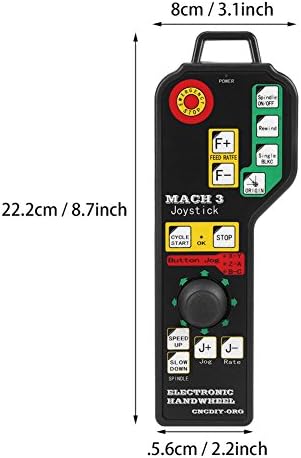 Контролер на машината за гравирање CNC USB конектор 6-оски контрола за