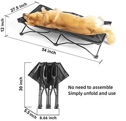 Да, големо покачено преклопено милениче креветче за креветчиња за кревет, преносно ладење за ладење, текстилен мрежа за спиење за спиење,