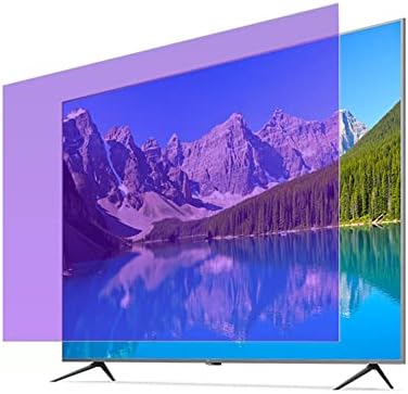 Анти-сино светло филм Транспарентен LCD TV HD HD заштитник на јасен екран Очи заштитен филтер анти-UV зрачење ТВ-екранот заштитник,