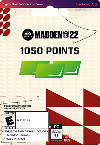 Маден Нфл 22: 1050 Поени-Xbox [Дигитален Код]