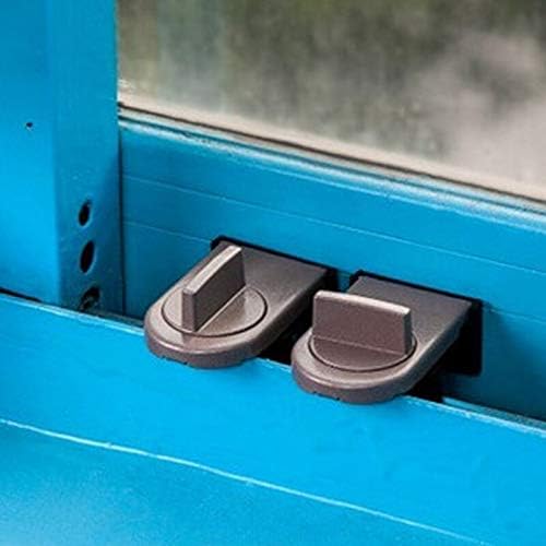 Колезо 1pc прилагодливи за заклучување на прозорците за заклучување на вратата на вратата за заклучување на широкопојасните шини