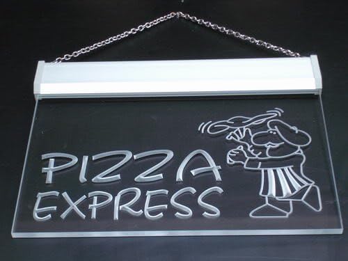 ADV PRO I182-B Отворен пица експрес Енсеине Луминеуза Светло знак