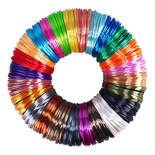 25 бои Свила сјајна ПЛА -филамент примерок пакет, секоја боја со должина од 4 метри, вкупно 100м 3Д печатач со 3Д -пенкало за полнење,