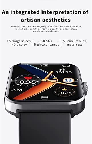 Mase Smartwatch Bluetooth Bluetooth, 2023 Нов F57L Мониторинг на гликоза во крвта, смарт часовник, фитнес часовник со крвен притисок