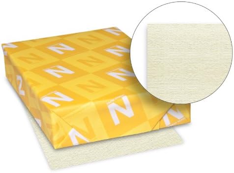 Neenah Classic постави премиум хартија, 8,5 x 11, 24 lb, природно бело, 500 листови