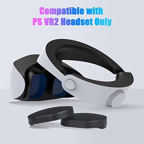 Комплет за додатоци PS VR2 компатибилен со PS VR2, заштитник на капакот на леќи за PS VR2 слушалки и заштитен капак на копчето