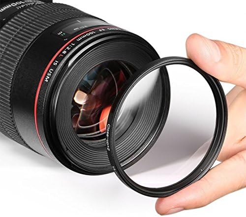 49мм филтри за крупен дел за Canon EOS M6, EOS M6 II, EOS M50, EOS M50 Mark II, EOS M100, EOS M200 камери со леќи од 15-45мм, Fuji X100V,