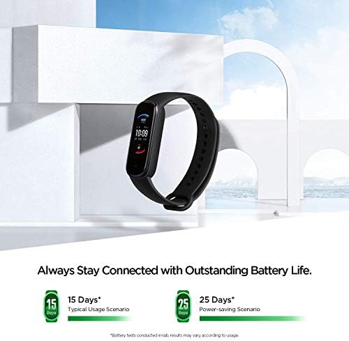 Amazfit Bip S Lite Smart Watch Fitness Tracker & Band 5 Активност Фитнес тракер со вграден Alexa, 15-дневен век на траење на батеријата, кислород