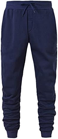 Мажите есен и зимски сет за слободно време цврста боја патент џемпер панталони спортски костум тенок вклопат костум за мажи