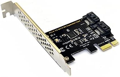 Конектори PCIE до SATA контролор за проширување картичка Вграден адаптер за конвертор за проширување на адаптер за десктоп компјутер GDEALS