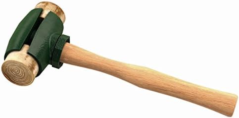 Бон алатка Rawhide Hammer - рачка од дрво од 4 lb, зелена, кафеава