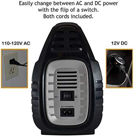 Jaco SmartPro 2.0 AC/DC дигитална пумпа за надувување во гума - Автоматски преносен компресор за воздух - 100 psi