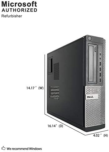 DELL Optiplex 7010 Десктоп Компјутер-Intel Core i5 3.6 GHz, 16GB DDR3, Нови 500GB SSD, Windows 10 Pro 64-Битна, WiFi, USB 3.0, DVDRW,