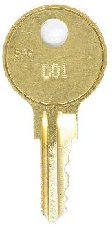 Занаетчиски 281 Копчиња за замена: 2 клучеви