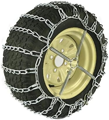 Продавницата РОП | 2 ланец на гуми за гуми и затегнувачки пар за Yamaha Wolverine 26x10x12, 26x11x12 гуми