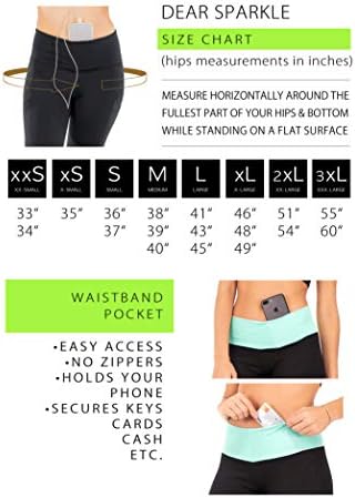 Почитувана искра подигање преклопени над хеланки за жени | Тенок изглед bootleg јога панталони w џеб + плус големина