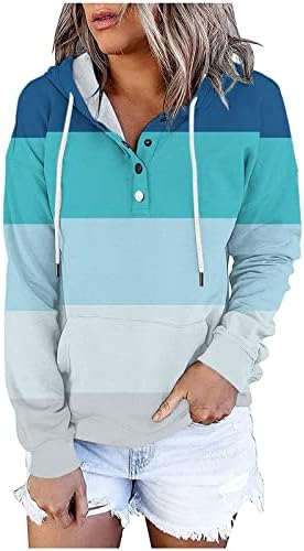 Дами обични лажички за џемпери на вратот модни дуксери и дуксерии Зимски јакни светло јакни за есенски екипаж џемпер со долги ракави 25 долари