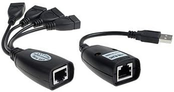 50m RJ45 USB Hub Extender Adapter /USB RJ45 до 4-порта USB центар
