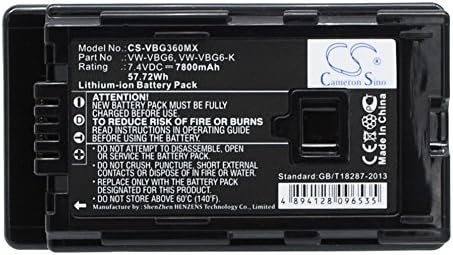 Камерон Сино Батерија за AG-AC130, AG-AC130A, AG-AC130AEJ, AG-AC130AP, AG-AC160, AG-AC160A, AG-AC160AEJ, AG-AC160AP, ​​AG-HMC150,