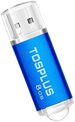 TOSPLUS 3Pack 8GB USB 2.0 Флеш Диск 8GB Палецот Диск Меморија Стап Скокни Диск