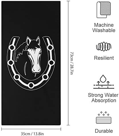 Коњски потковица микрофибер рачни крпи Супер апсорбирачки крпи Брзо суво миење на миење садови