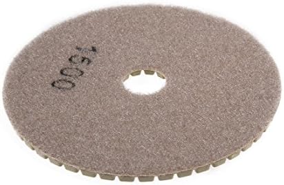 Uxcell Diamond Polishing Polishing Parking Discs Discs 4 инчи грит 1500 1 парчиња за гранит бетонски камен мермер