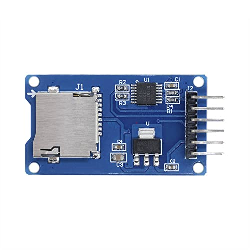 2 парчиња за микро SD складирање табла TF картички Адаптер Мемориски штит за експанзија SPI за Arduino AVR MicroController 3.3V