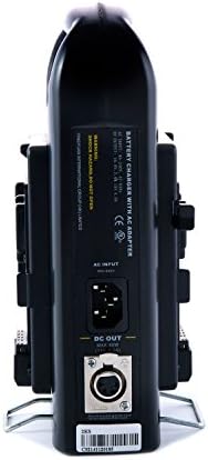 Двојниот полнач Rolux RL-2KS за батеријата V-Mount