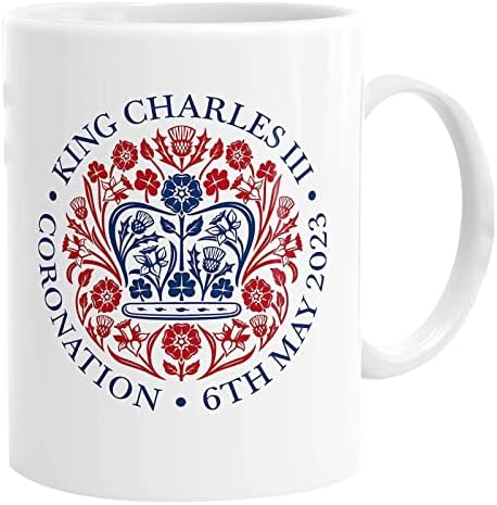 Кралот Чарлс III Кригла, Прослави Велика Британија Кралот Чарлс III Кригла, Крунисување Сувенири Кафе Чаши За Славење, 10.82 Мл