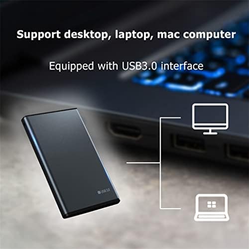 DLOETT 2.5 Hdd Мобилен Хард Диск USB3. 0 Долг Мобилен Хард Диск 500GB 1tb 2tb Складирање Пренослив Надворешен Хард Диск За Лаптоп