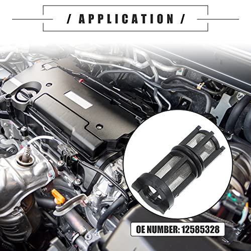 Филтер за сензор за притисок на моторното масло Motoforti, за Chevrolet Silverado 1500 2007-2014, ABS, 917-143, црна, 2 парчиња