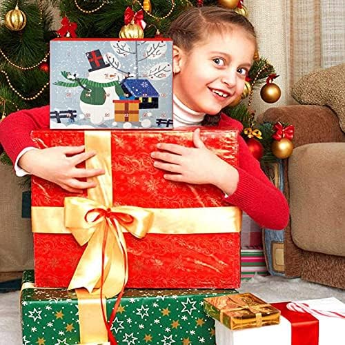 Зитијани Божиќен Календар за Доаѓање 2021 година За Деца Возрасни 24 Дена Календар За Одбројување со 24 Парчиња Играчки Накит Божиќна Забава Подарок,