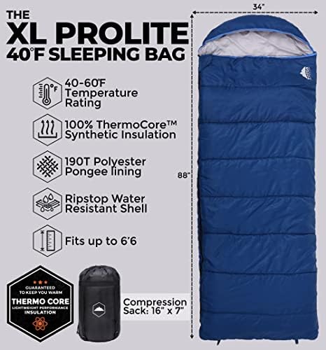 Цела сезона дополнителна голема торба за спиење - торба за спиење за возрасни и вреќа за спиење - ладно време и летна торба