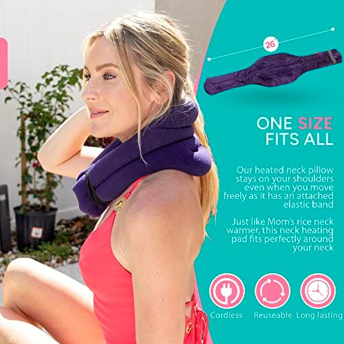 SunnyBay за греење на вратот за греење на микробранова микробранова безжична влажна топлина за артритис