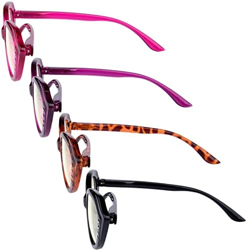 Очила 5-пакет Очила За Читање За Жени Стилски Читатели