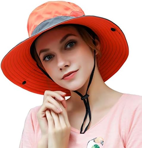 Muryobao 2 пакуваат жени конска опашка лето сонце капа УВ заштита широко облога за риболов капаче за сафари