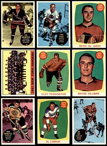 1961-62 хокеј на Топс скоро комплетен сет+