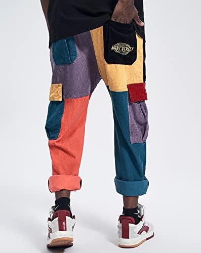 MFCT улична облека за крпеница карго 90 -тите панталони за мажи