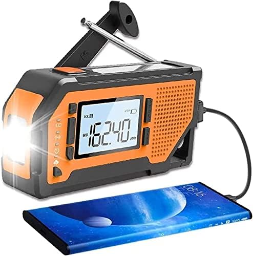 Превенција на катастрофи Anerji итен радио мултифункционално радио мобилен телефон за итни случаи со соларно радио со рачно обележано