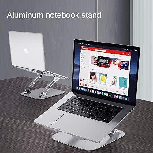 Штанд на Boxwave и монтирање компатибилен со Acer Nitro 5 - Извршен versaview лаптоп штанд, ергономски прилагодлив металик лаптоп штанд - металик