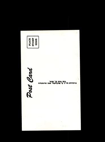 Дик Донован рака потпиша гроздобер автограм за разгледница во Чикаго Вајт Сокс