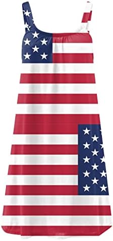 МИАШУИ Ситни Фустани За Денот На Независноста На Жените За Жени Плус Големина Мода Американски 4 Долги Ракави Есенски Фустани за