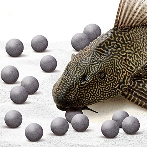 Sungrow Pleco, Snail & Crayfish топки, топки богати со калциум за совршена рамнотежа, направете ги живописни и живописни рибини и живописни,