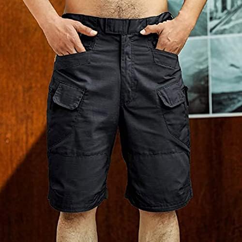Мажи атлетски шорцеви за машка спортска џебна работна облека обични лабави шорцеви џогирање на мажи еластична половината