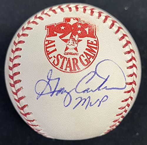 Гери Картер МВП го потпиша 1981 година Ол -Starвезда АСГ Бејзбол ПСА - автограмирани бејзбол