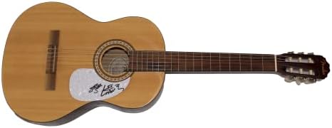 Престон Бруст и Крис Лукас - Каубои на Локаш - Потпишан автограм со целосна големина Акустична гитара w/Jamesејмс Спенс автентикација JSA COA