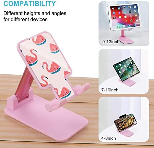 Фламинго лубеница мобилен телефон штанд за преклопување на таблетот за прилагодување на десктоп додатоци за работна површина за биро